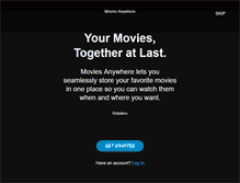 Tablet Screenshot of moviesanywhere.com